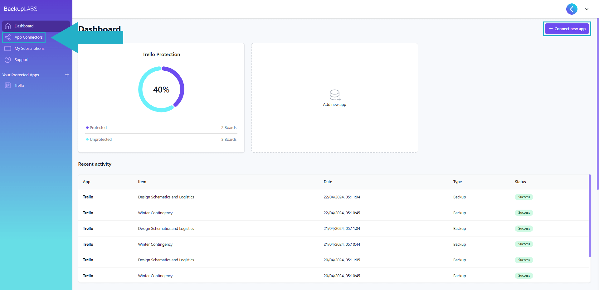 How to connect your GitHub account with BackupLABS - 02.png