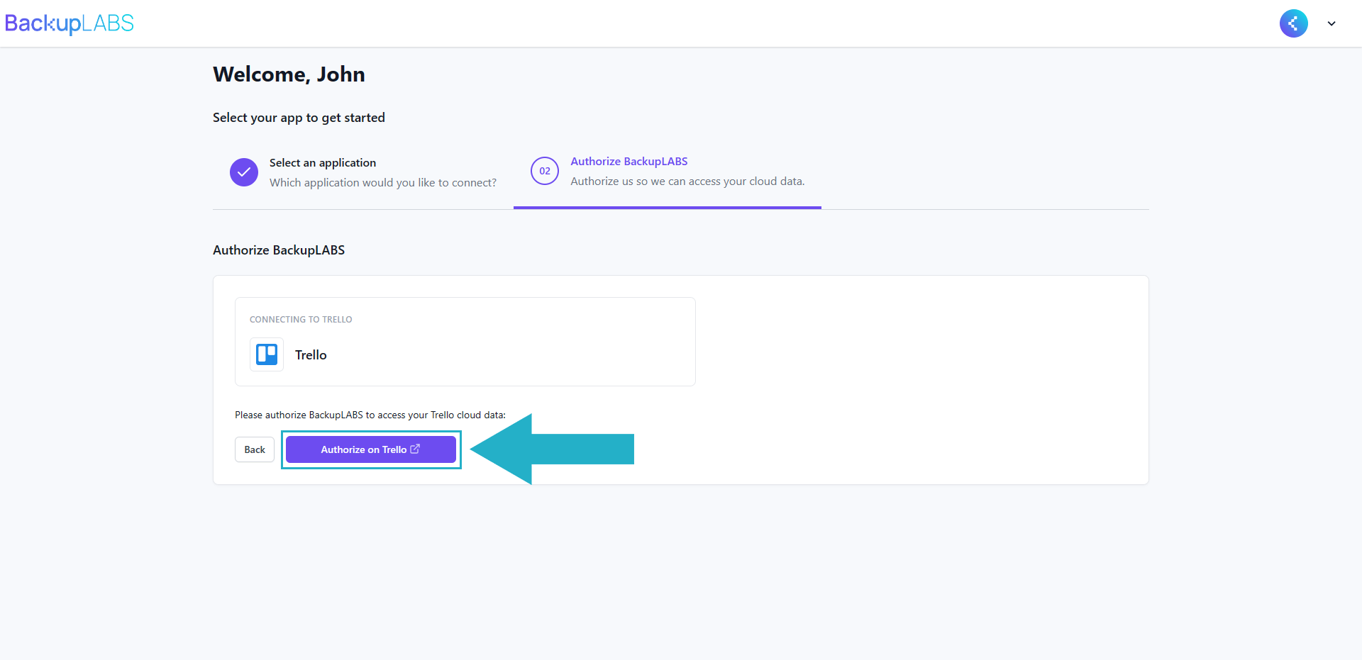 How to connect your Trello account with BackupLABS - 03.png