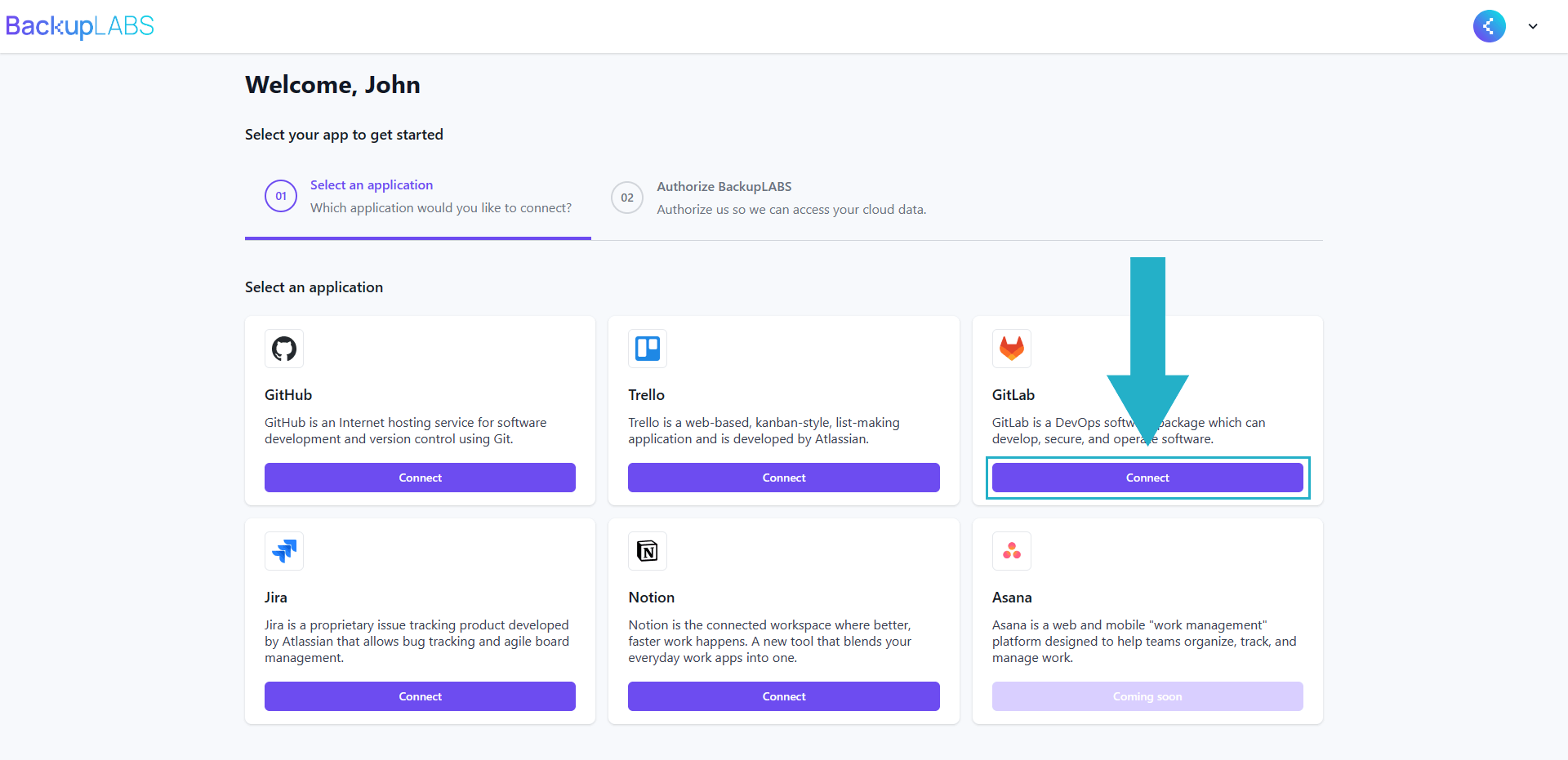 How to connect your GitLab account with BackupLABS - 01.png
