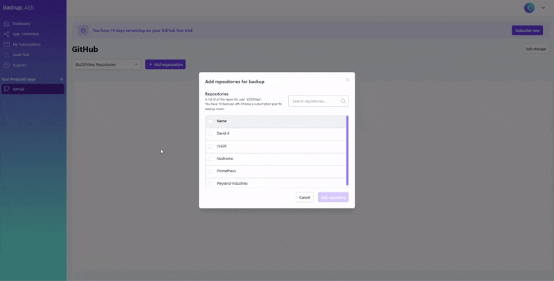 How to backup your GitHub Repositories - 03.gif